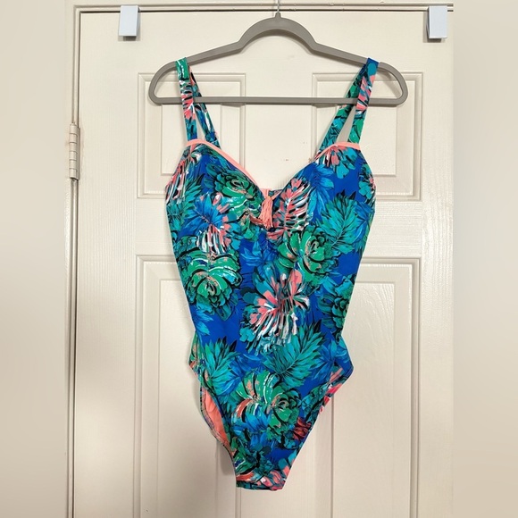 Prima Donna one piece swimsuit bossa nova blue bird size F NWT - Picture 1 of 3